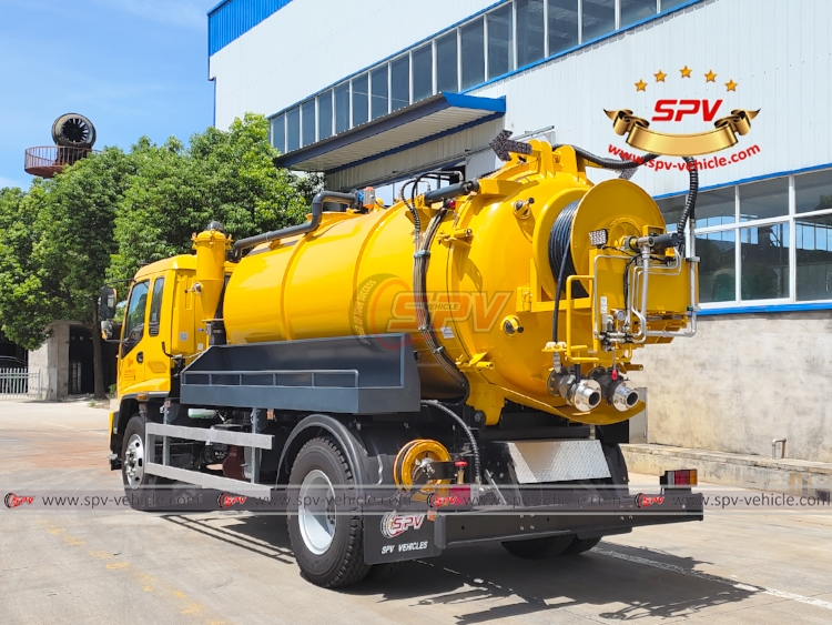 8,000 Litres Combined Vacuum Jet ISUZU - LB 8,000 Litres Combined Vacuum Jet ISUZU - LB